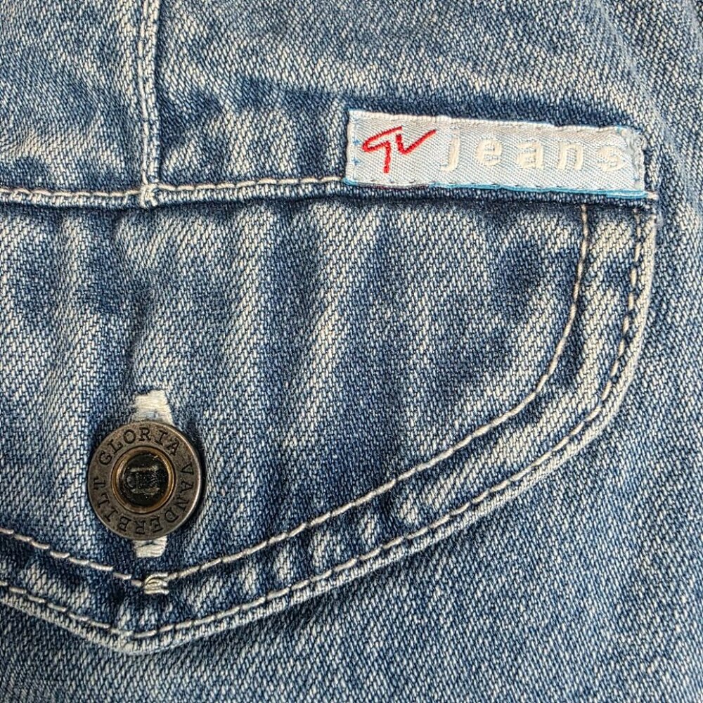 NWT Vintage Gloria Vanderbilt Jeans Womens Plus 18W 90s Mom High Waisted Tapered - Picture 8 of 8